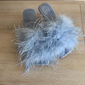 Jeffery Campbell Baby Blue Mule